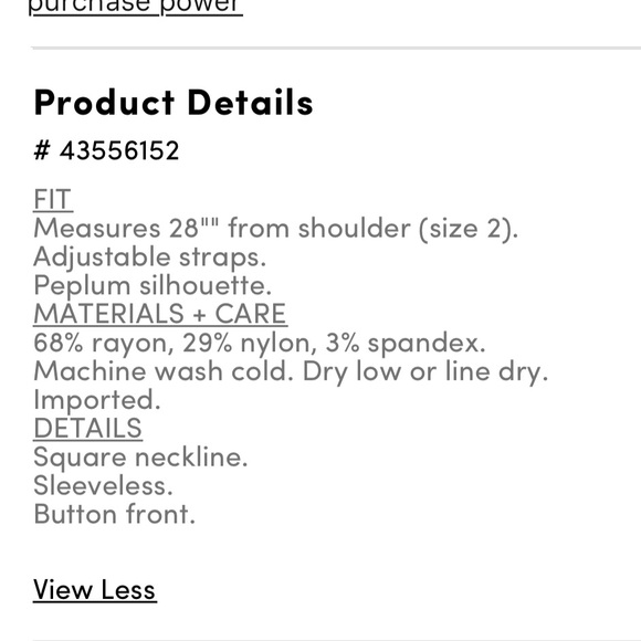 NWT Torrid sleeveless peplum bustier top size 2 2x 18 20 - Picture 7 of 8